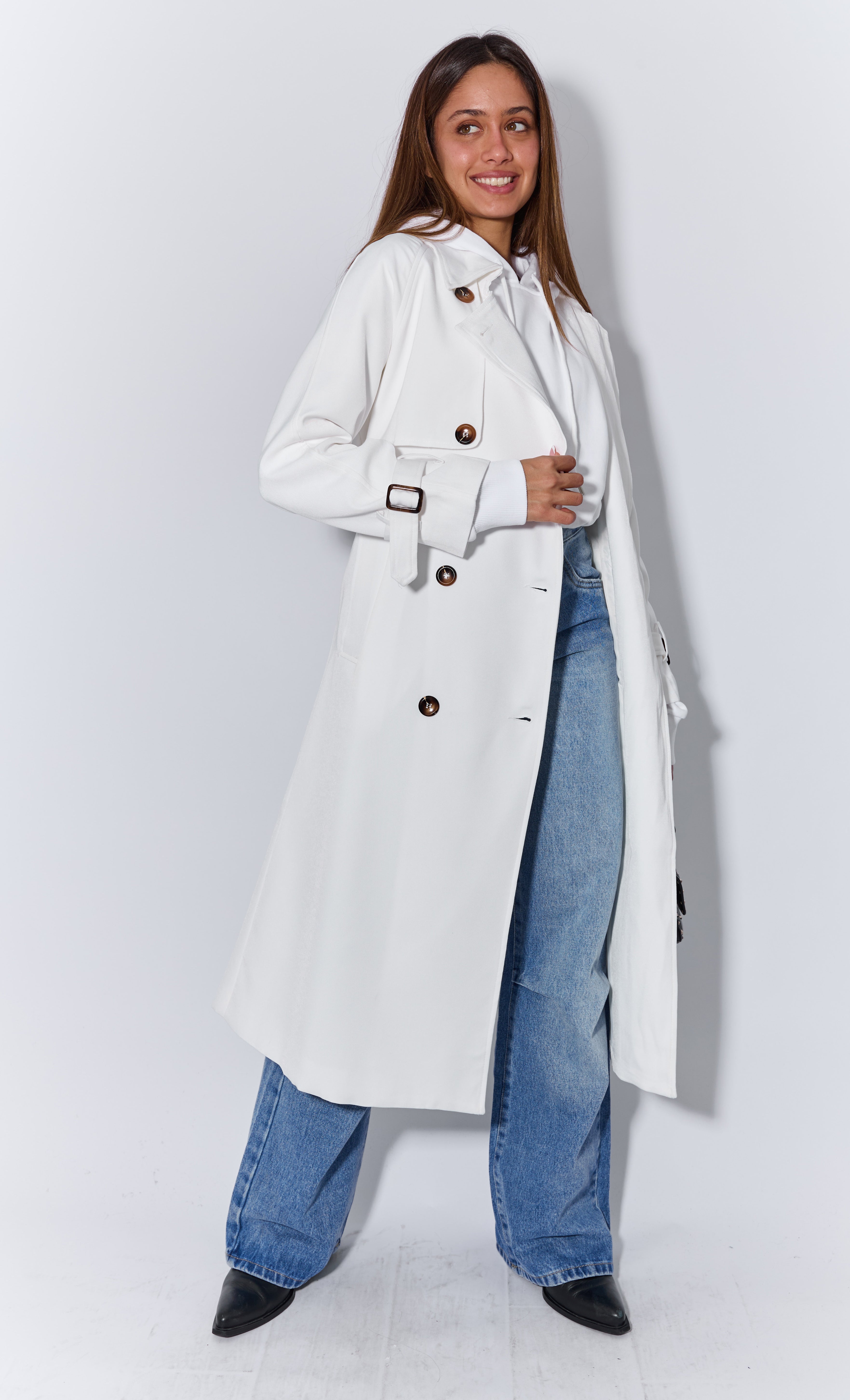 RAPHAEL WHITE COAT