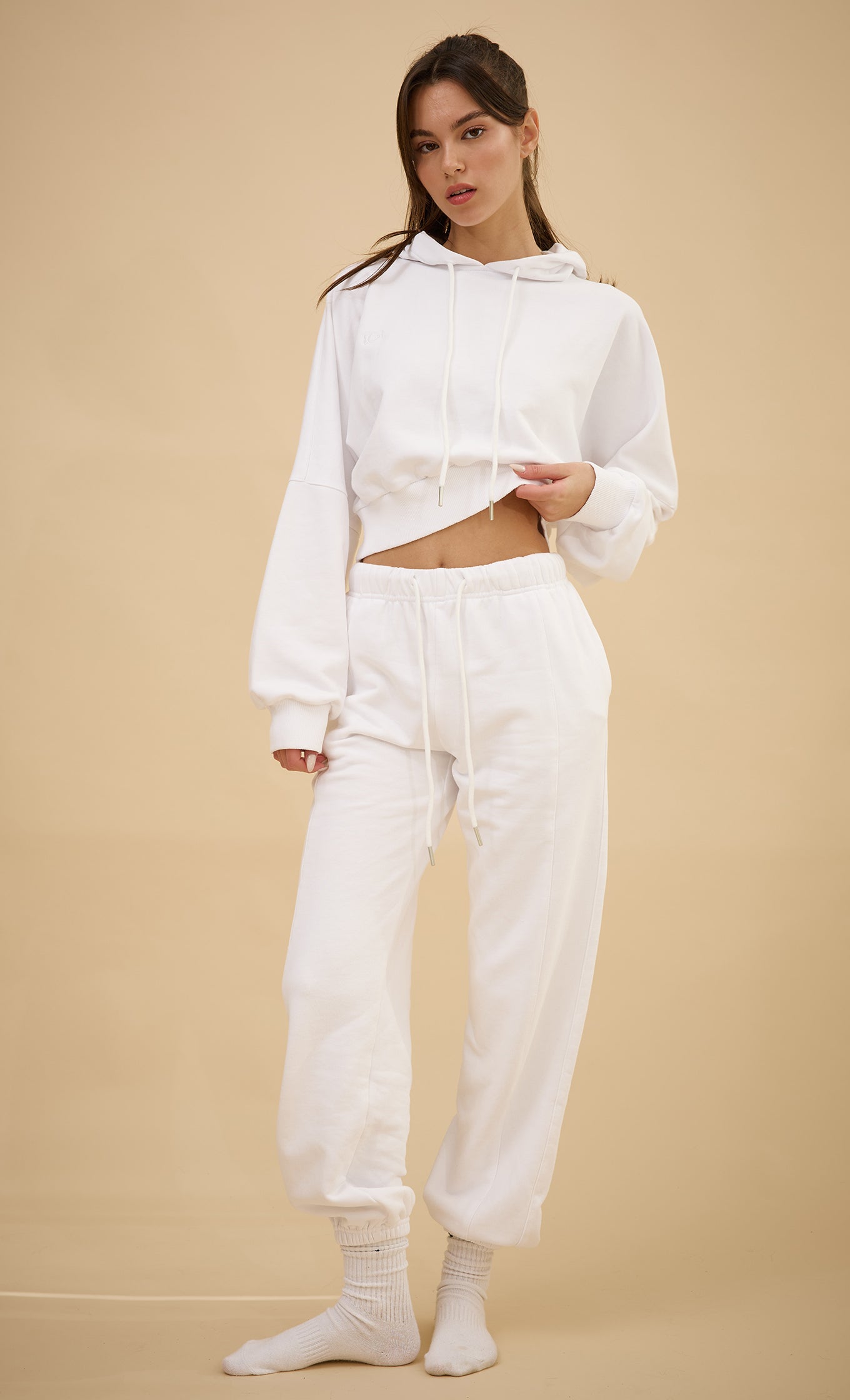 סווטשירט קלאוד לבן