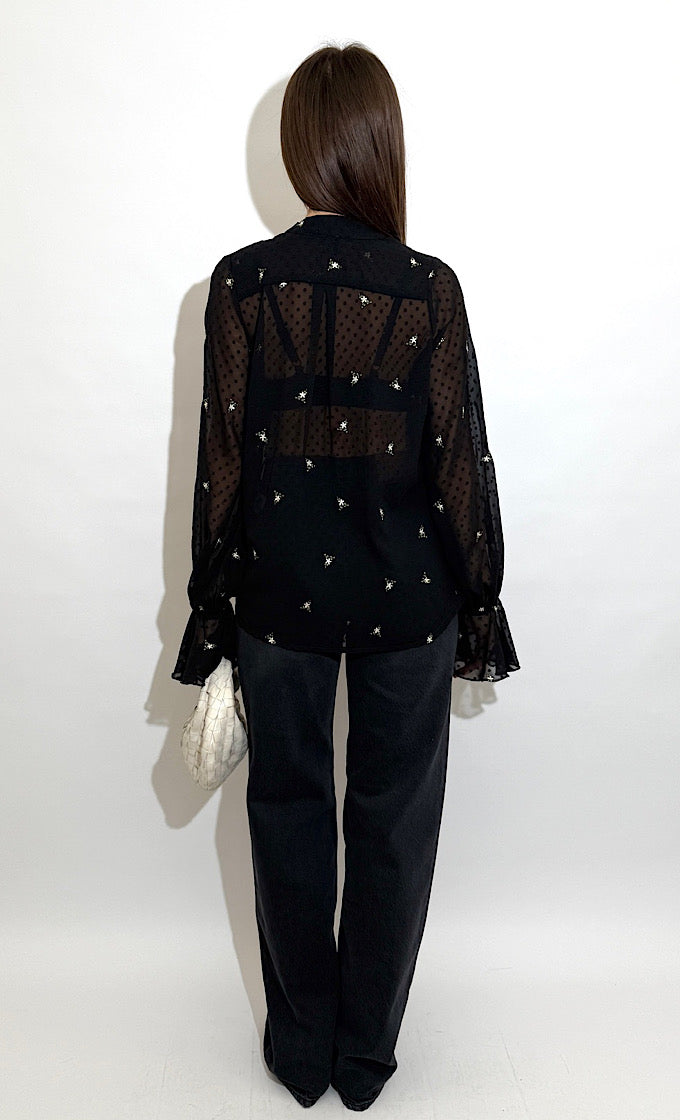 ANDREA BLACK SHIRT