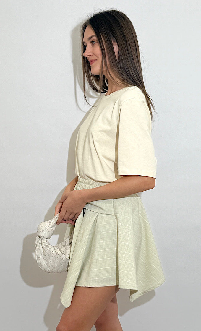 ARIA BUTTERMILK YELLOW T-SHIRT