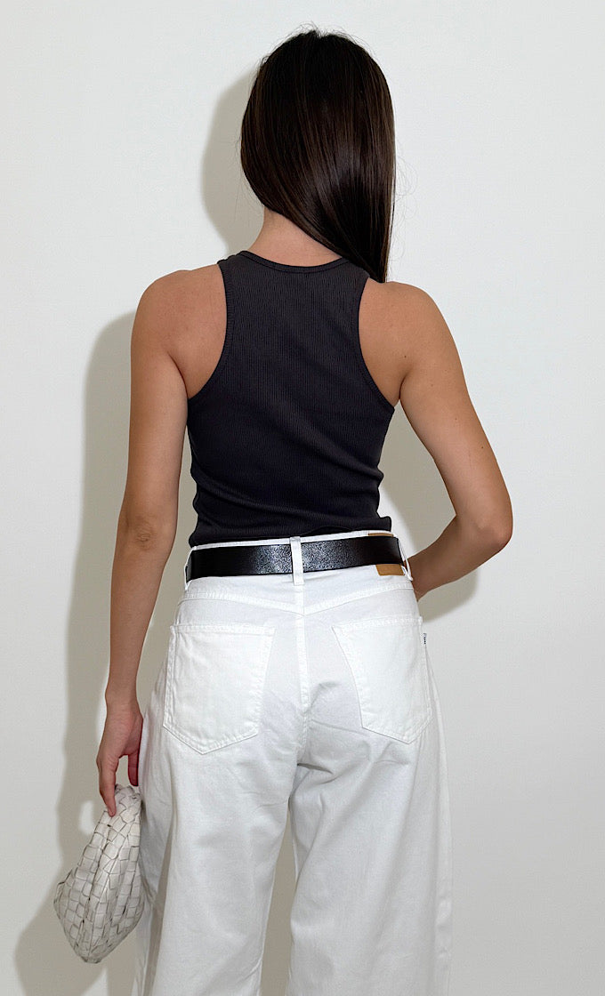 YVONNE BROWN TANK TOP