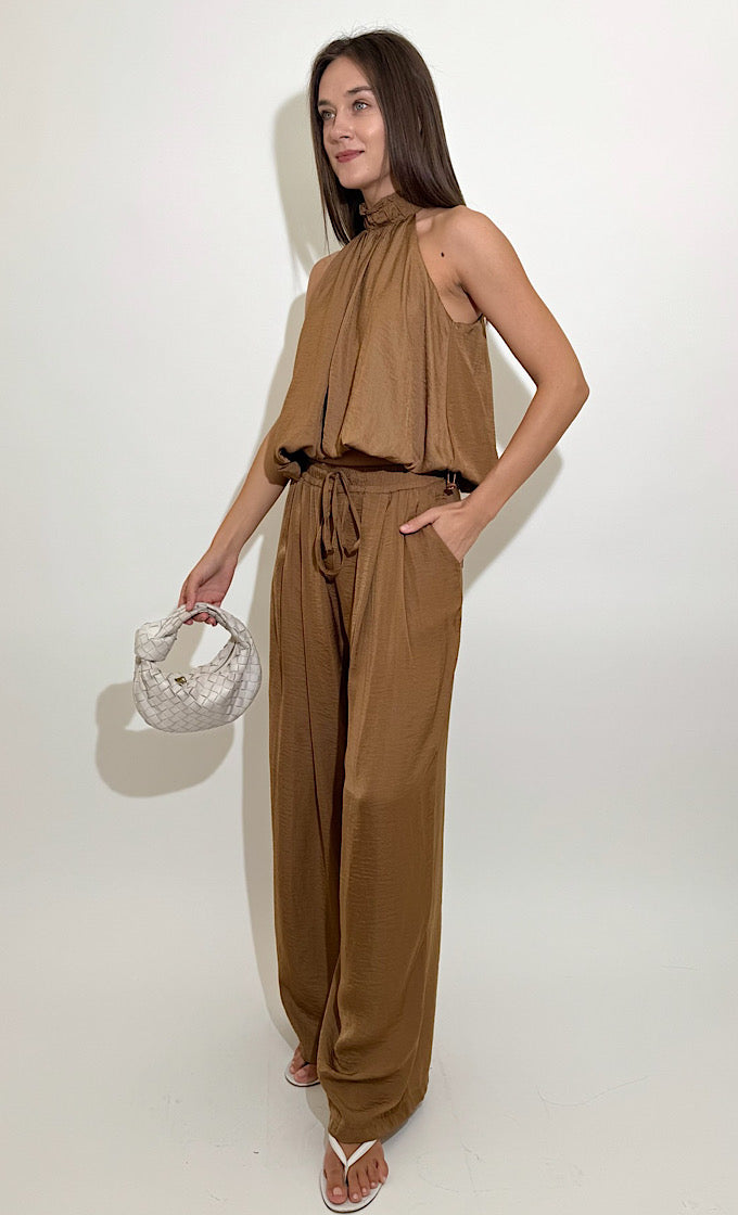 NICOLE BROWN SUIT