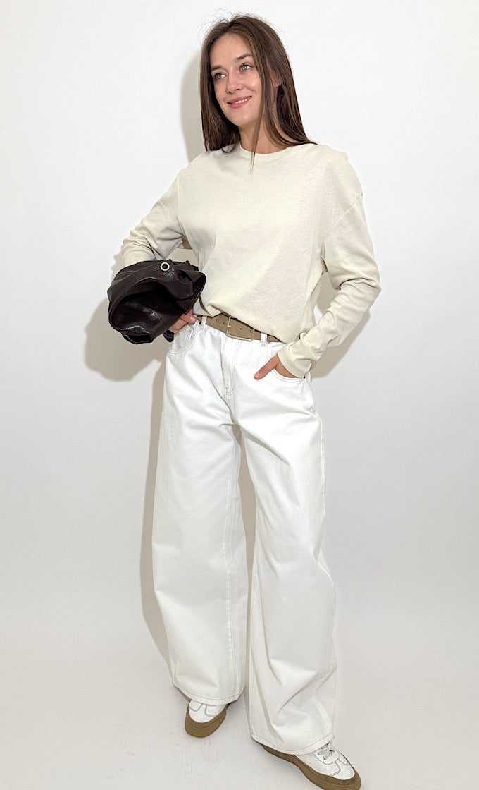 חולצת מייקי אוף וויט