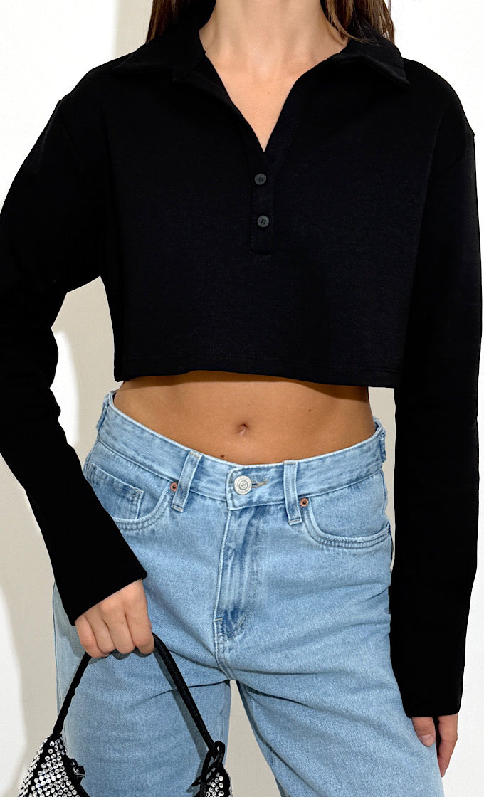 חולצת רינו שחורה