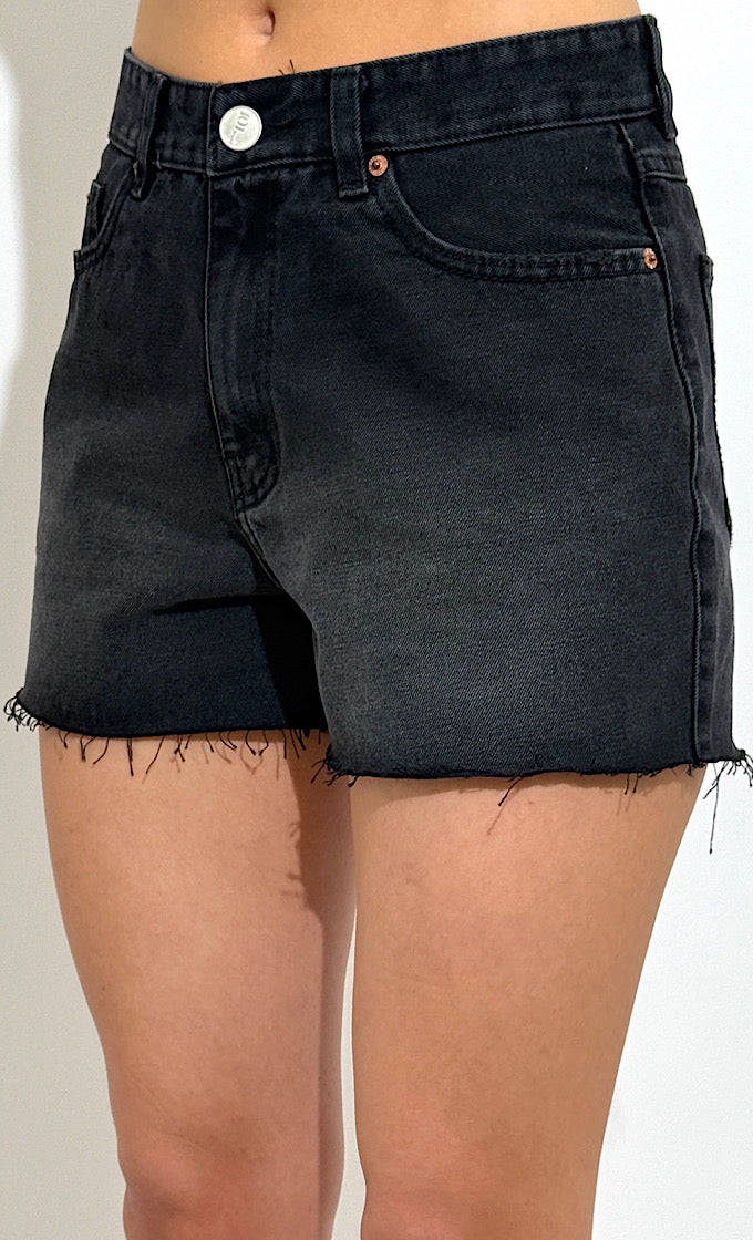 EAGLE BLACK JEANS SHORTS