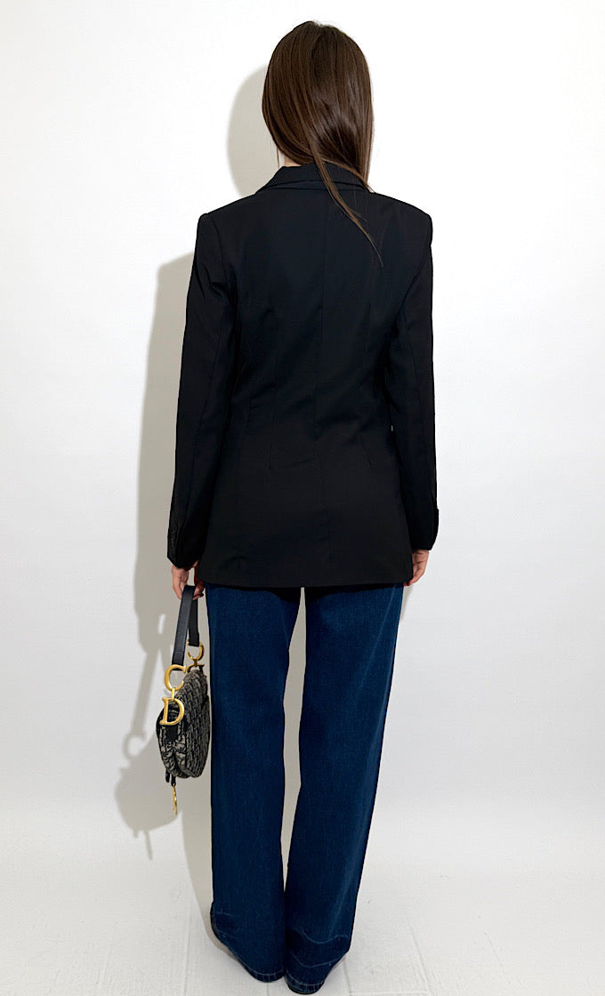 ג'קט מלוין שחור