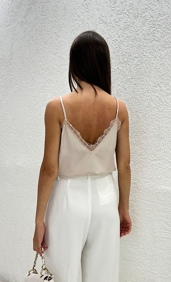Celine powder Tank Top