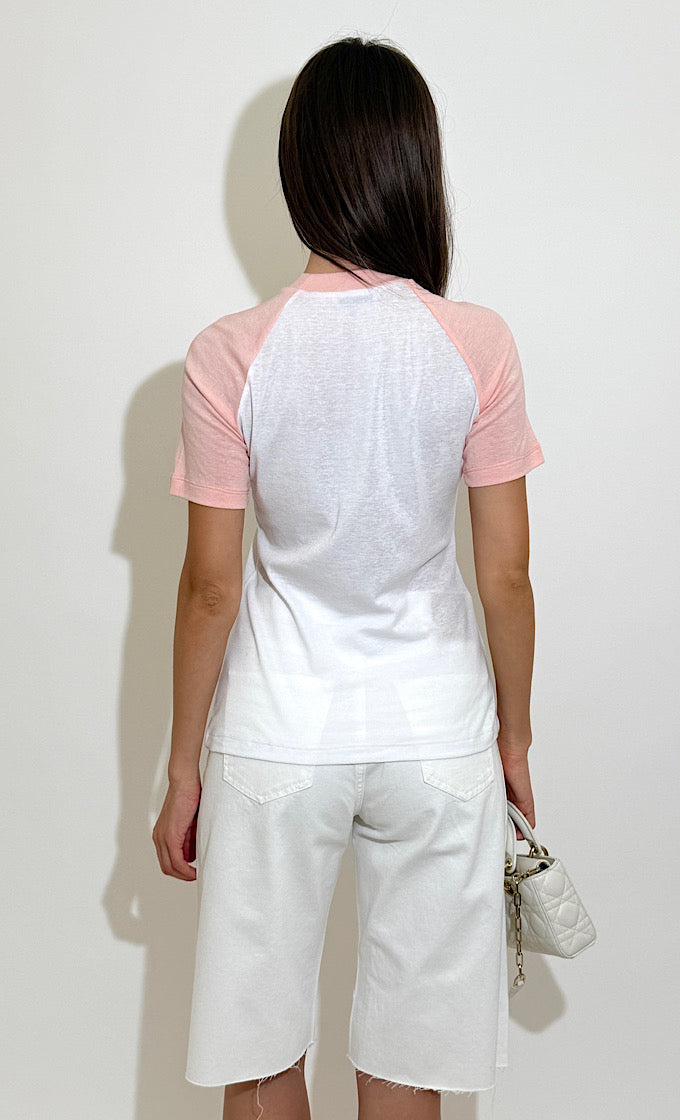 RINGO WHITE BERMUDA JEANS