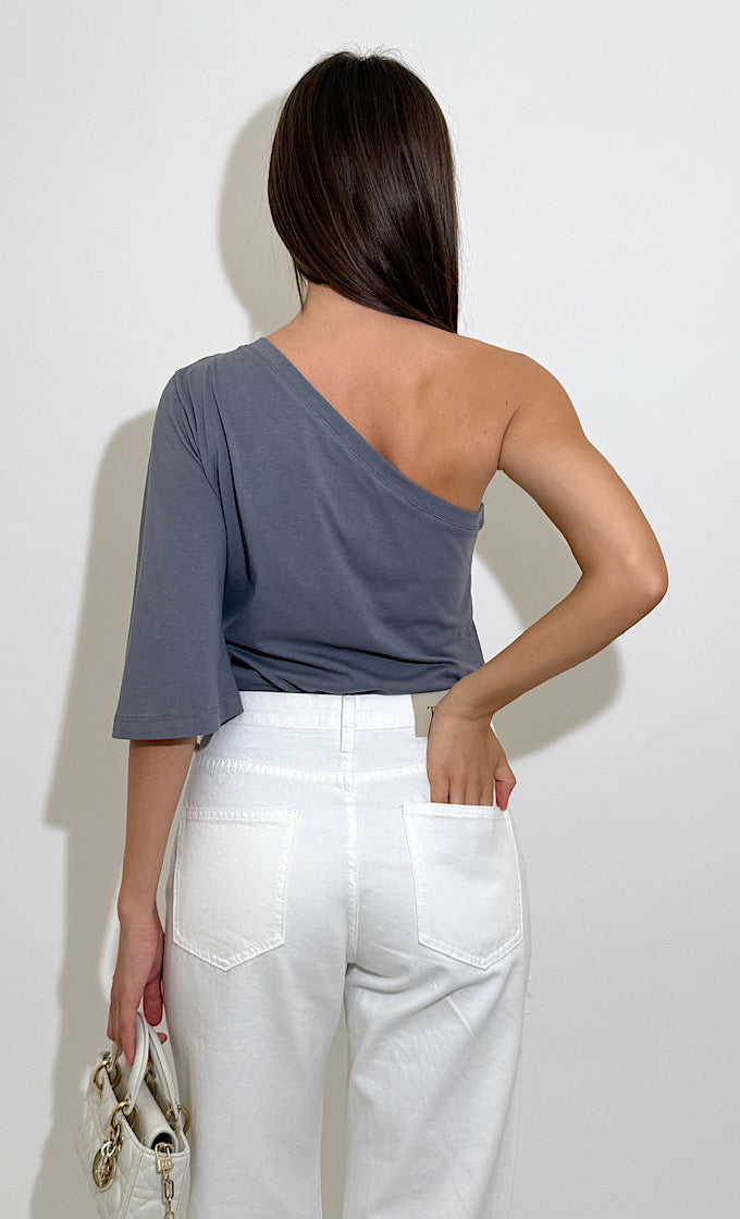 טישרט מייב אפור פלדה