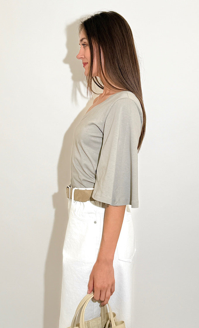 Maeve t-shirt olive green
