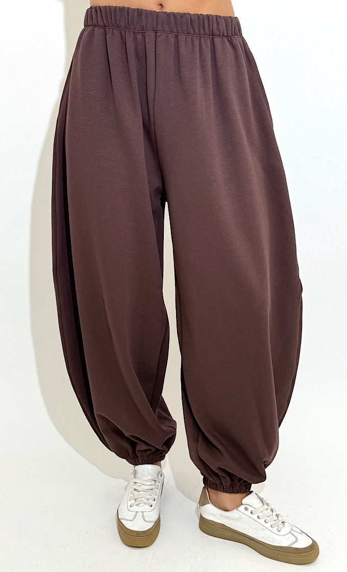 Lucas brown suit