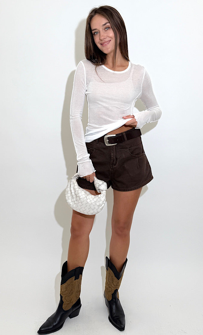 Carlos white shirt