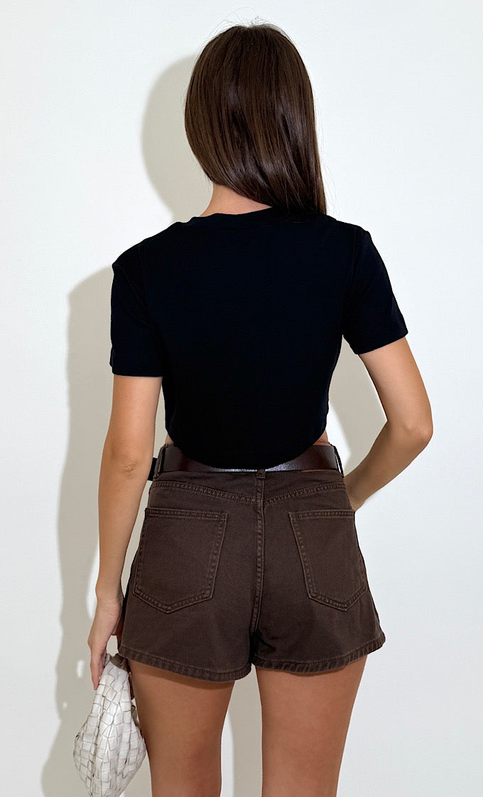 Honey black T-shirt