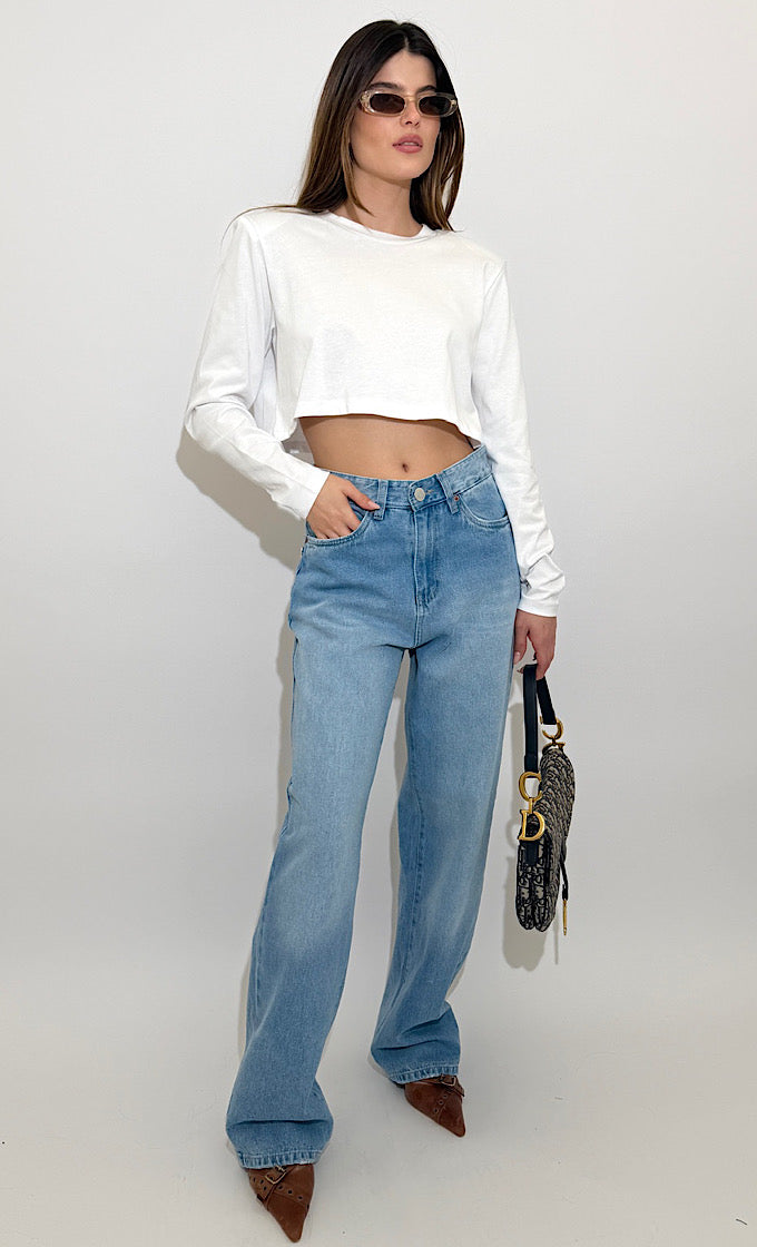 חולצת ליאן לבנה