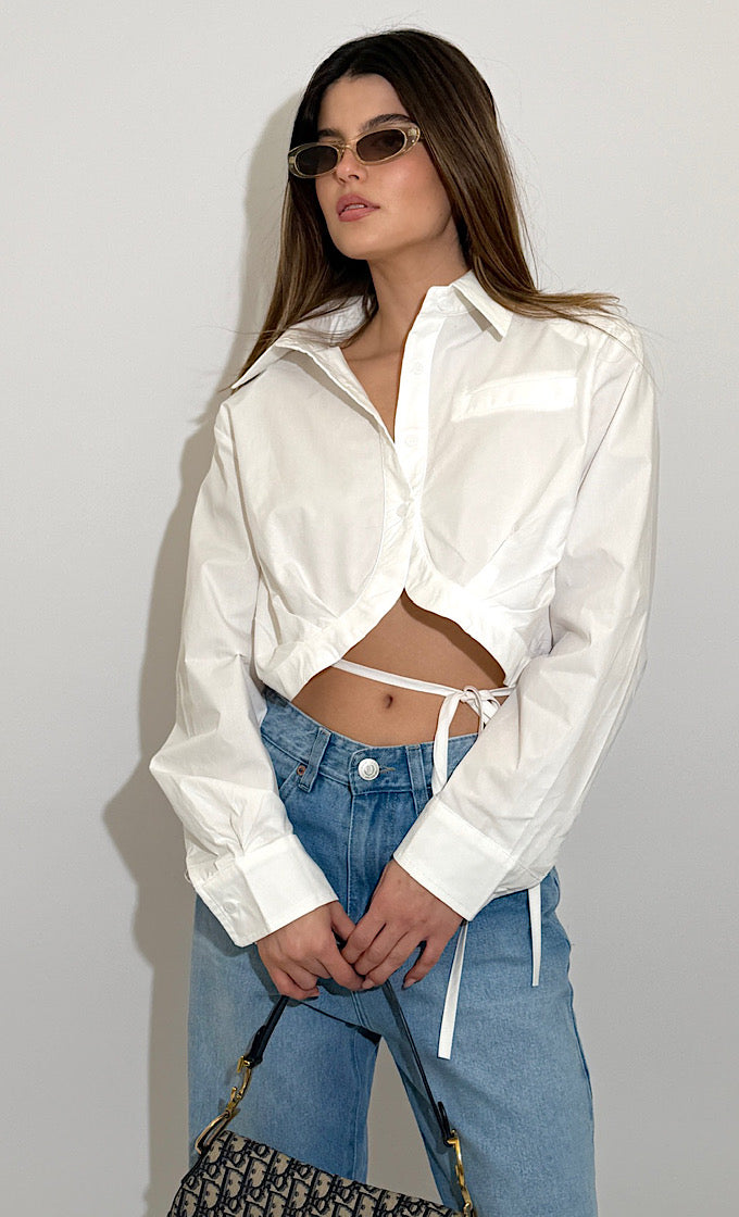 LAINEY WHITE SHIRT