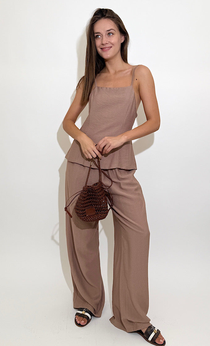 CLAUDIA MOCHA SUIT