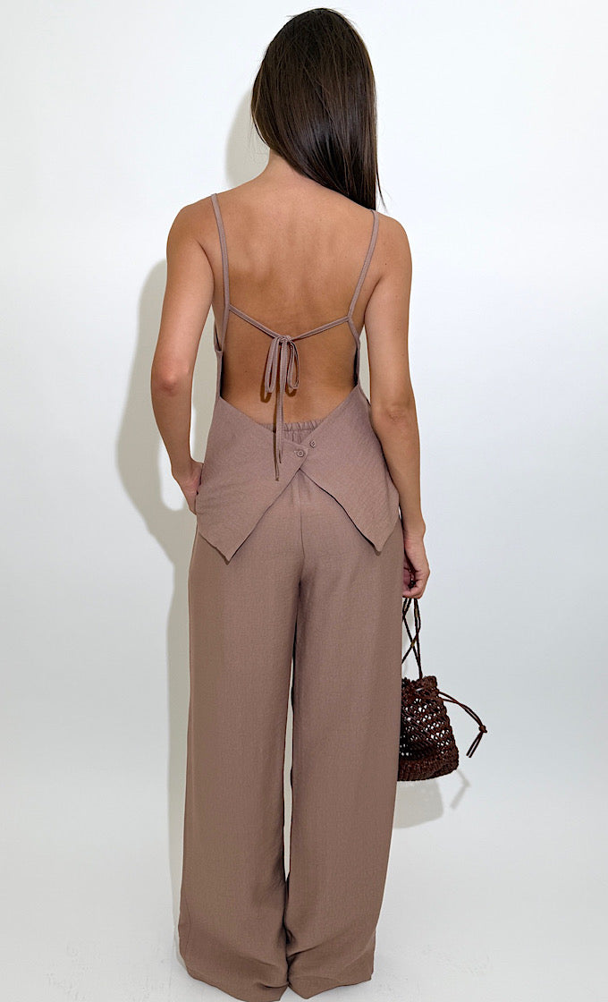 CLAUDIA MOCHA SUIT