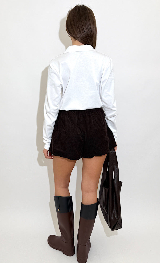 חולצת קרולין לבנה