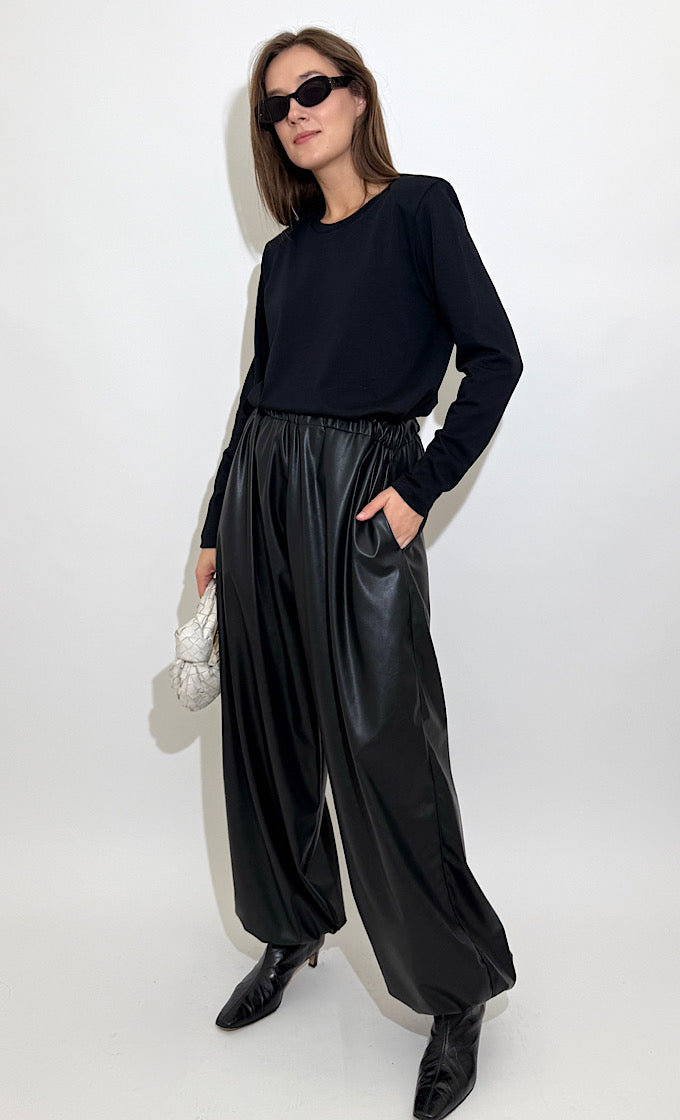 מכנס ברודי שחור