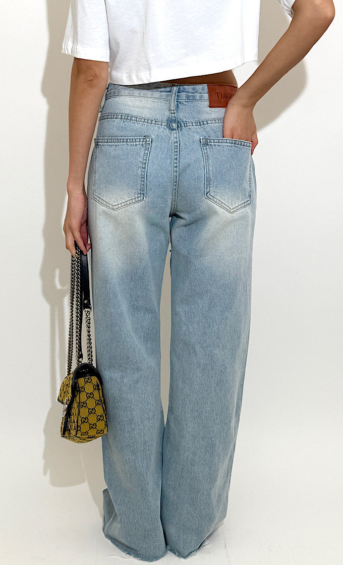 ג'ינס בלאנקו תכלת