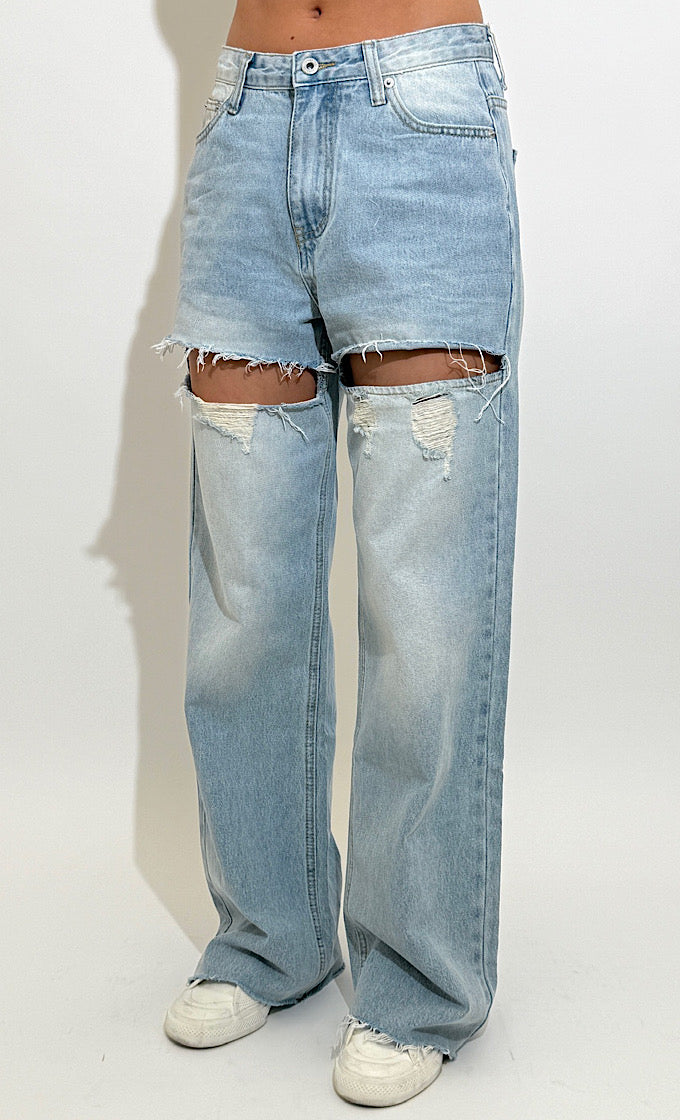 ג'ינס בלאנקו תכלת