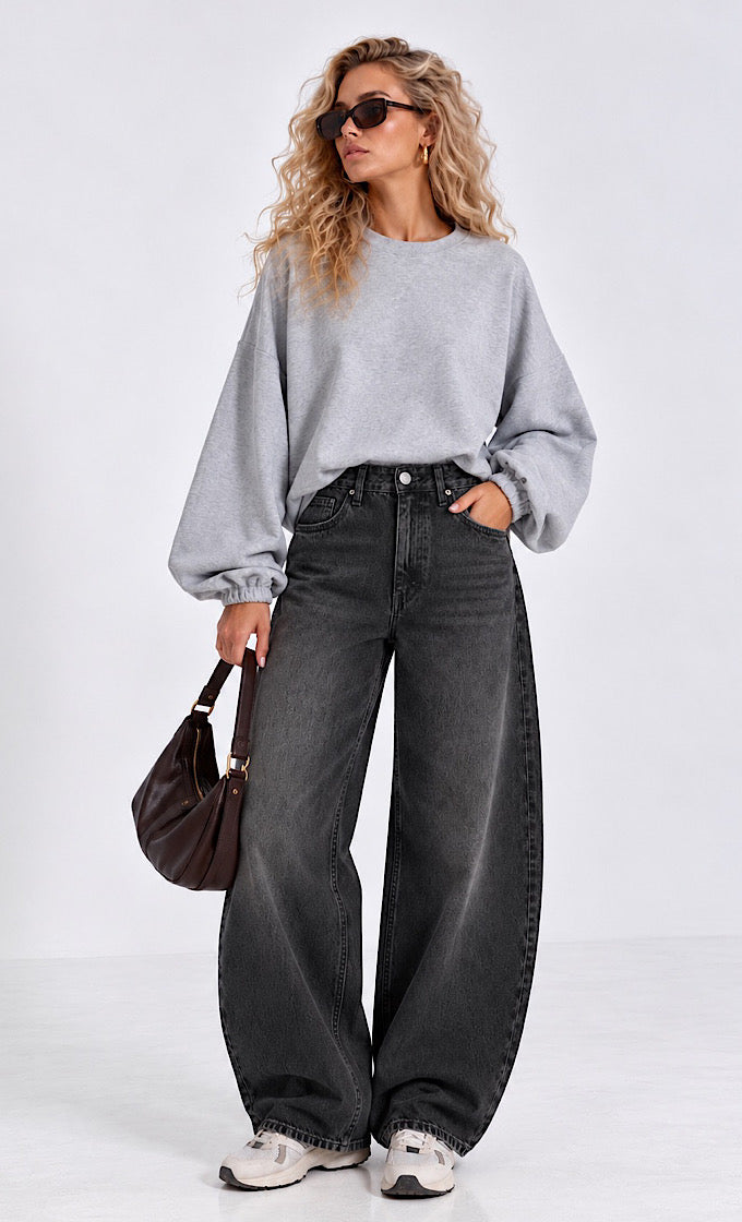 חולצת מאיה אפור בהיר