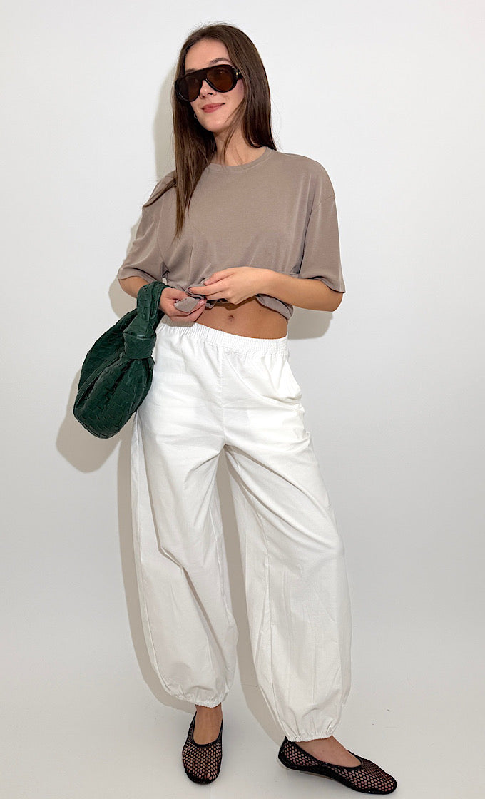 מכנס אליוט לבן