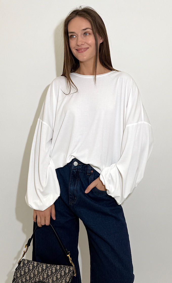 חולצת פאקו קרם