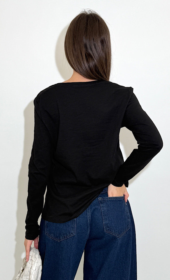SHAYA BLACK SHIRT