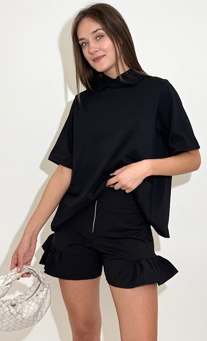MAGGIE BLACK SHIRT