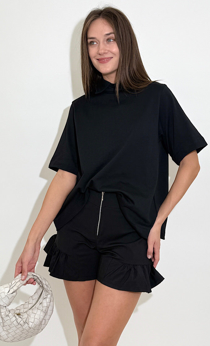 MAGGIE BLACK SHIRT