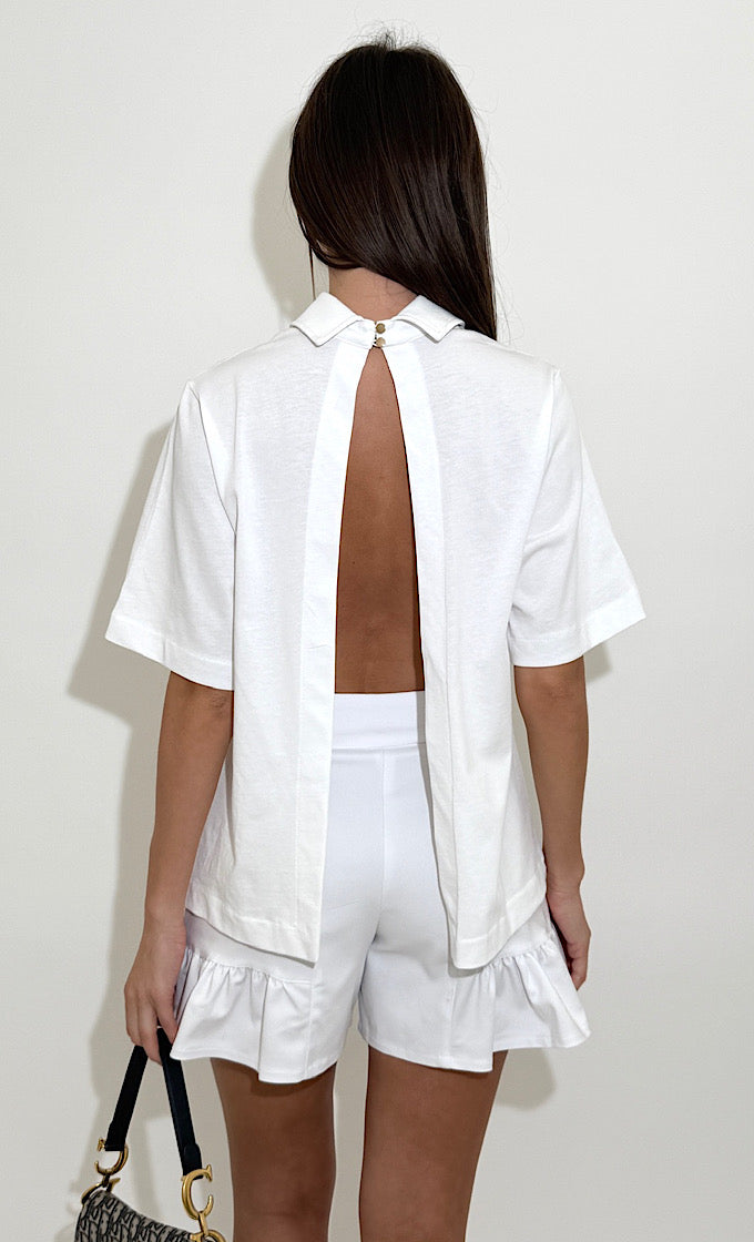 חולצת מגי לבנה