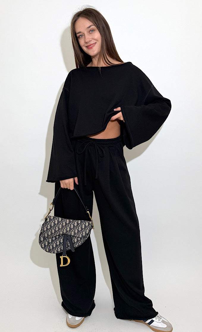 חליפת וואלי שחורה