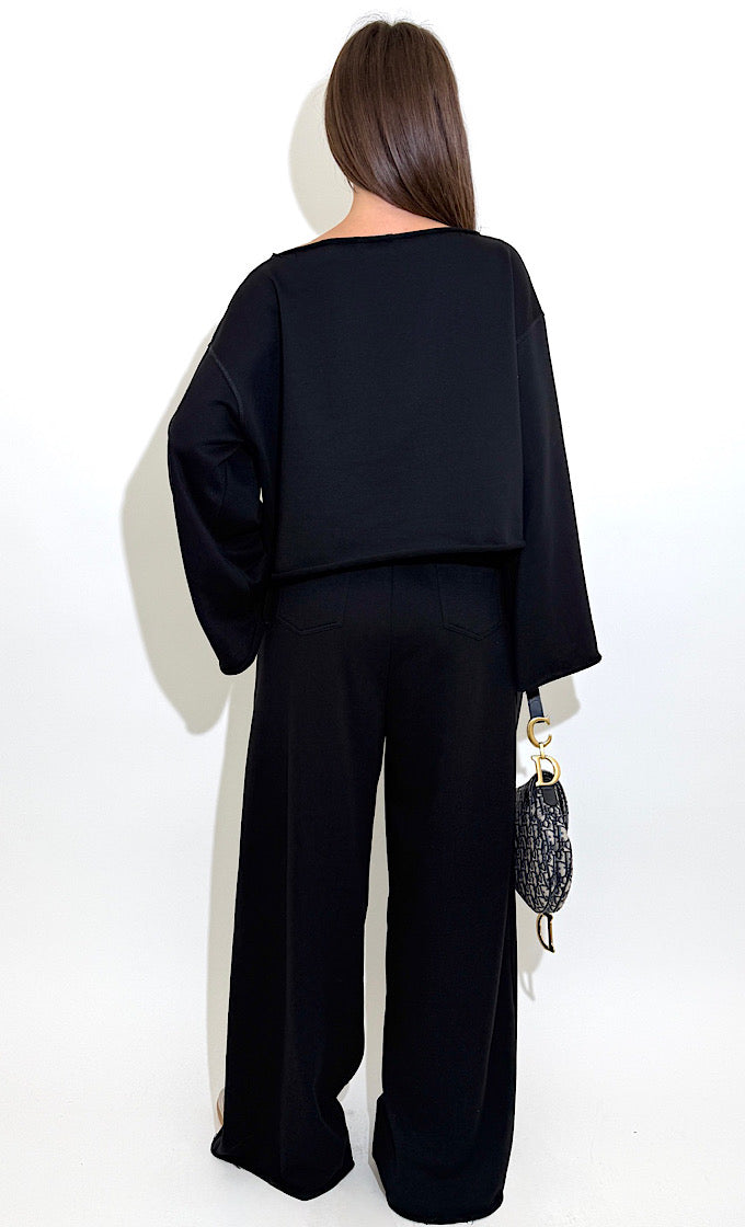 חליפת וואלי שחורה