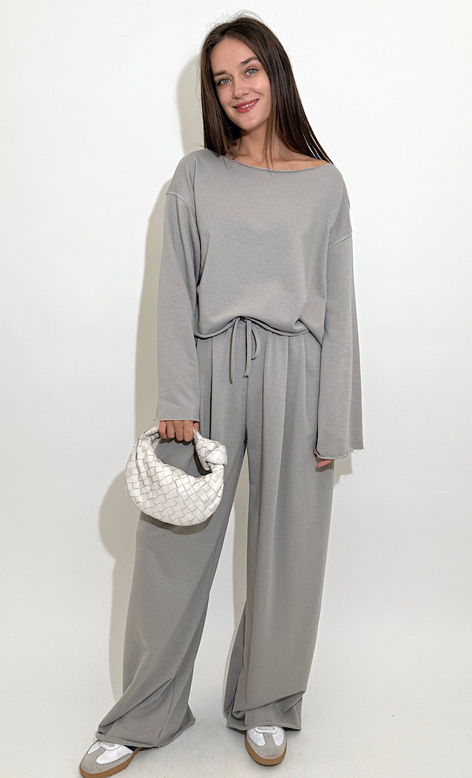 חליפת וואלי אפורה