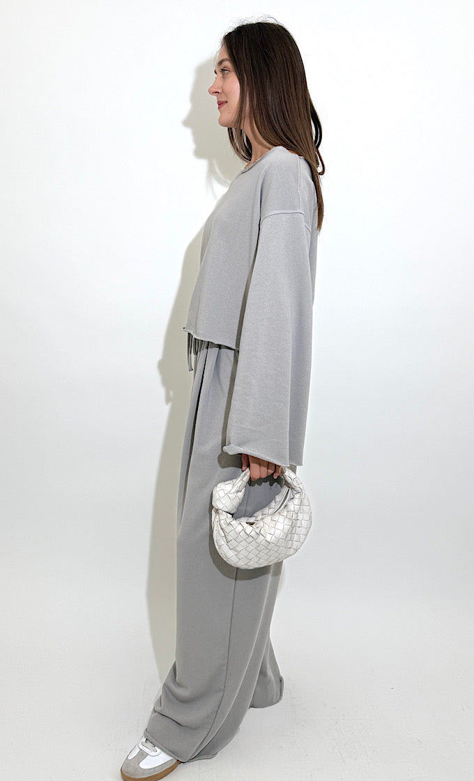 חליפת וואלי אפורה