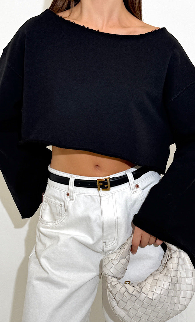 חולצת אוסלו שחורה