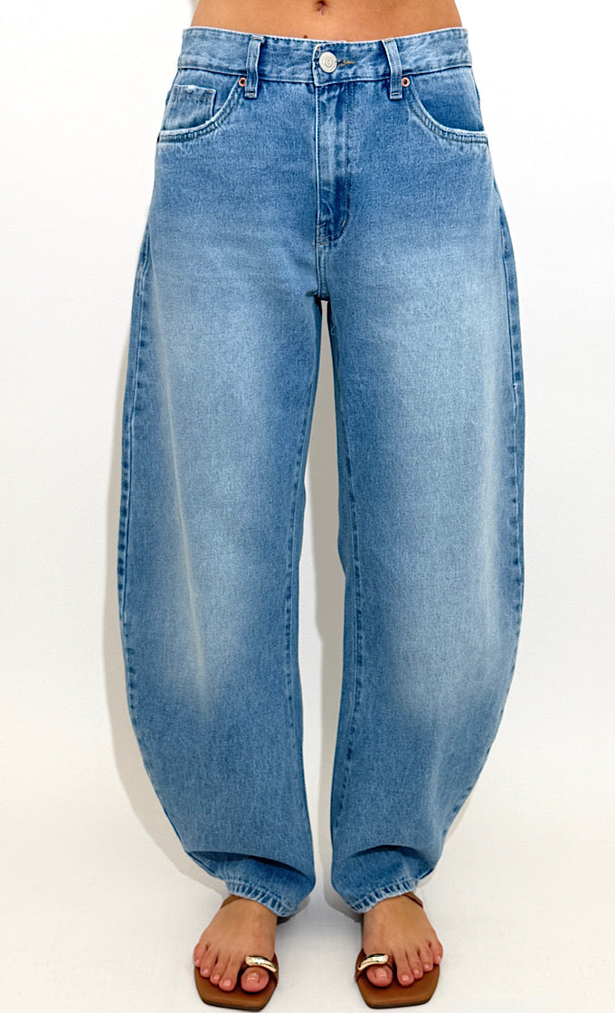 ג'ינס פייטון כחול