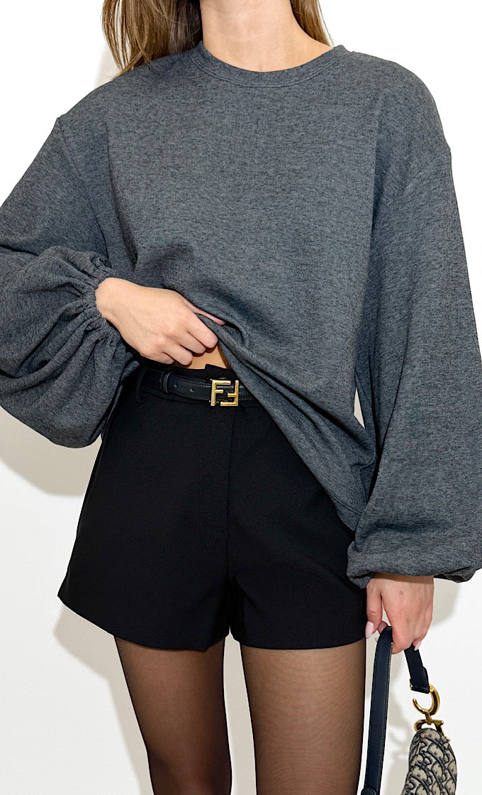 CHLOE DARK GRAY SHIRT