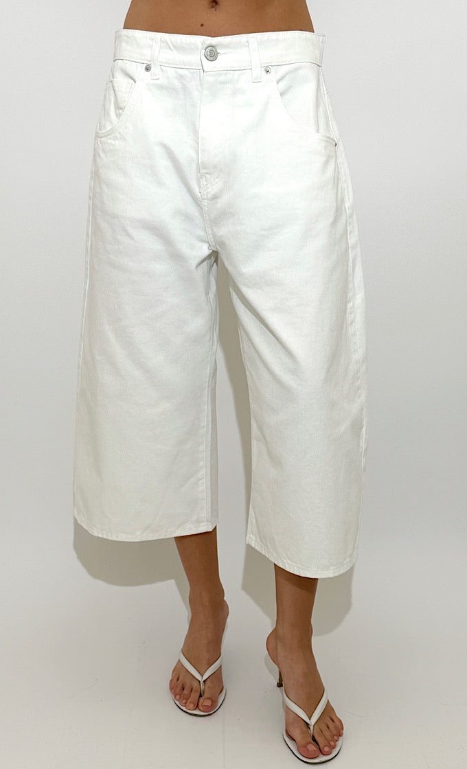 ג'ינס פרנקי לבן