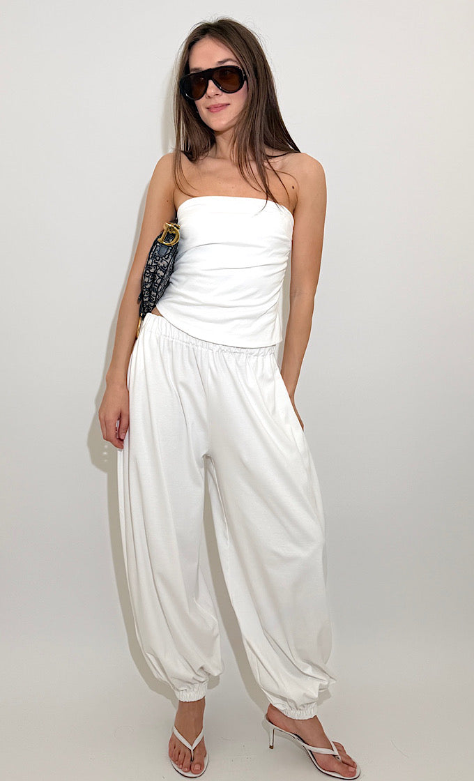 חליפת מילאן לבנה