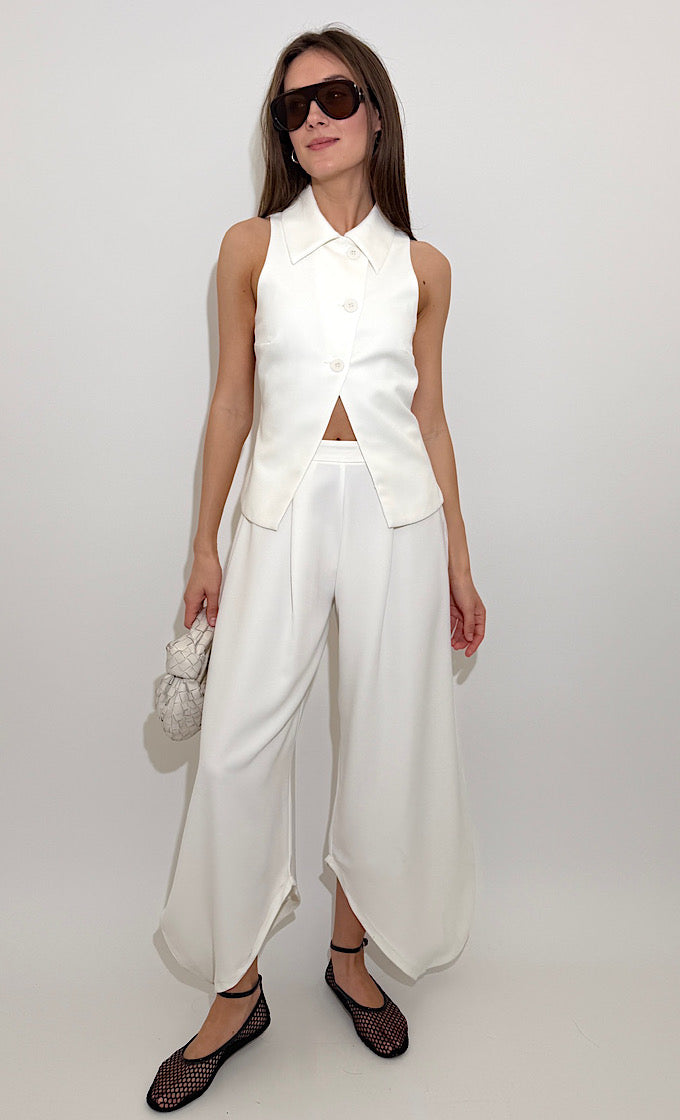 מכנס דיאן קרם