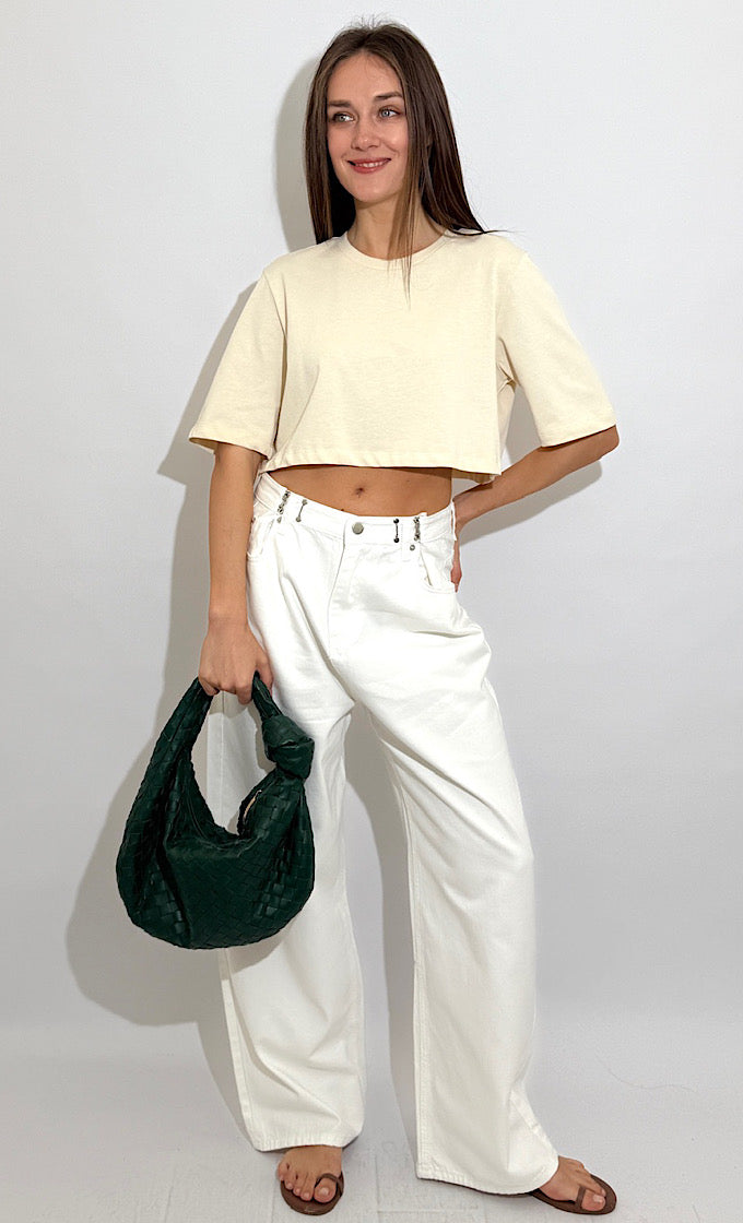 ZAYA BUTTERMILK YELLOW T-SHIRT