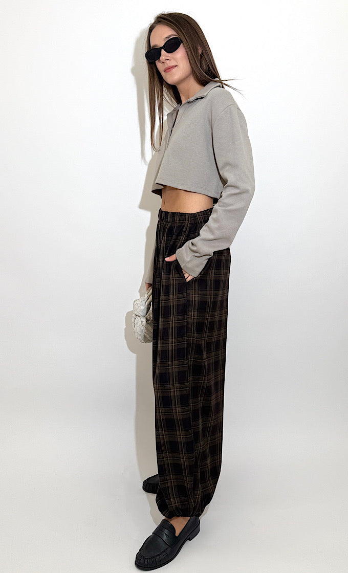 מכנס דוני חום