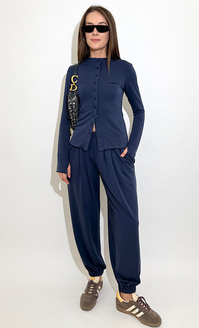 חליפת פאקו כחולה