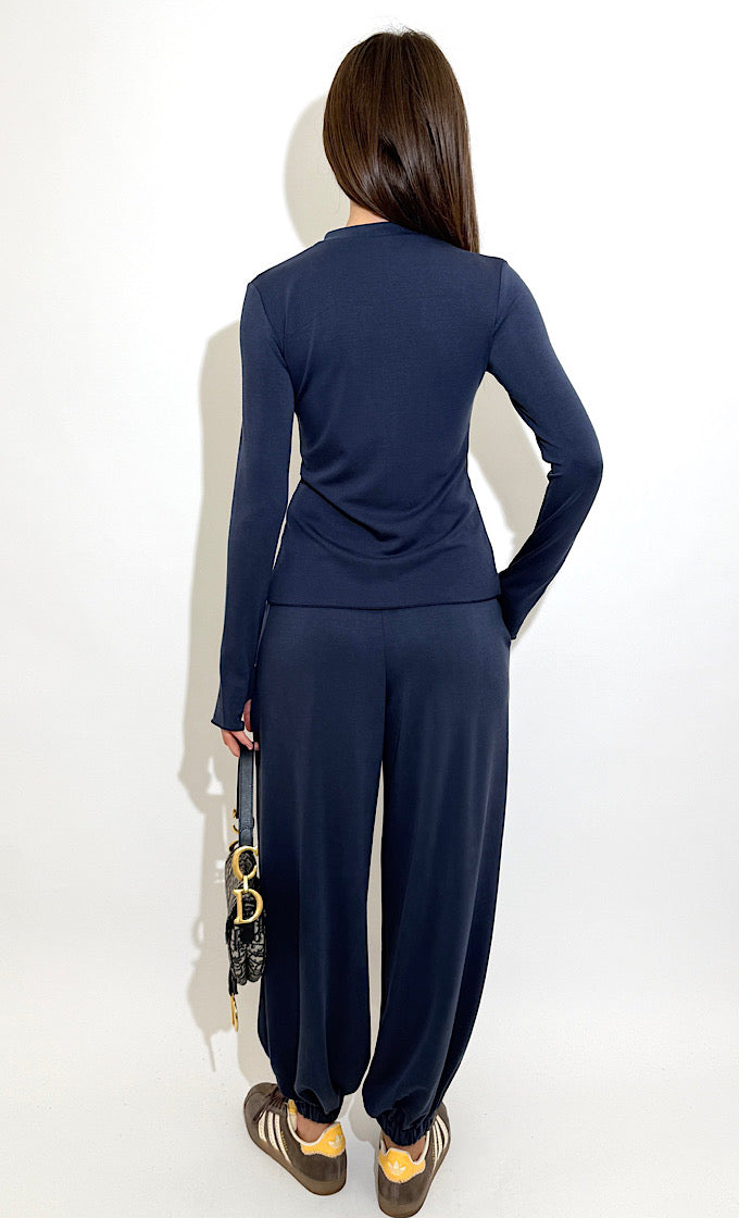 חליפת פאקו כחולה