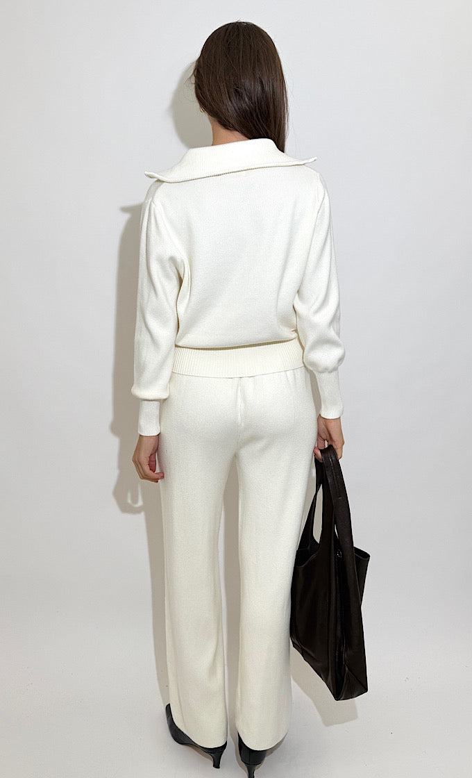 חליפת ביאנקה שמנת