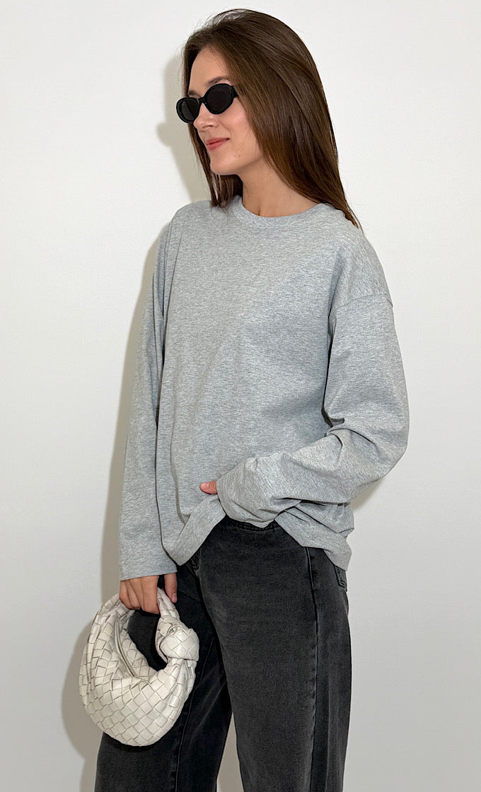 חולצת קנדי אפורה