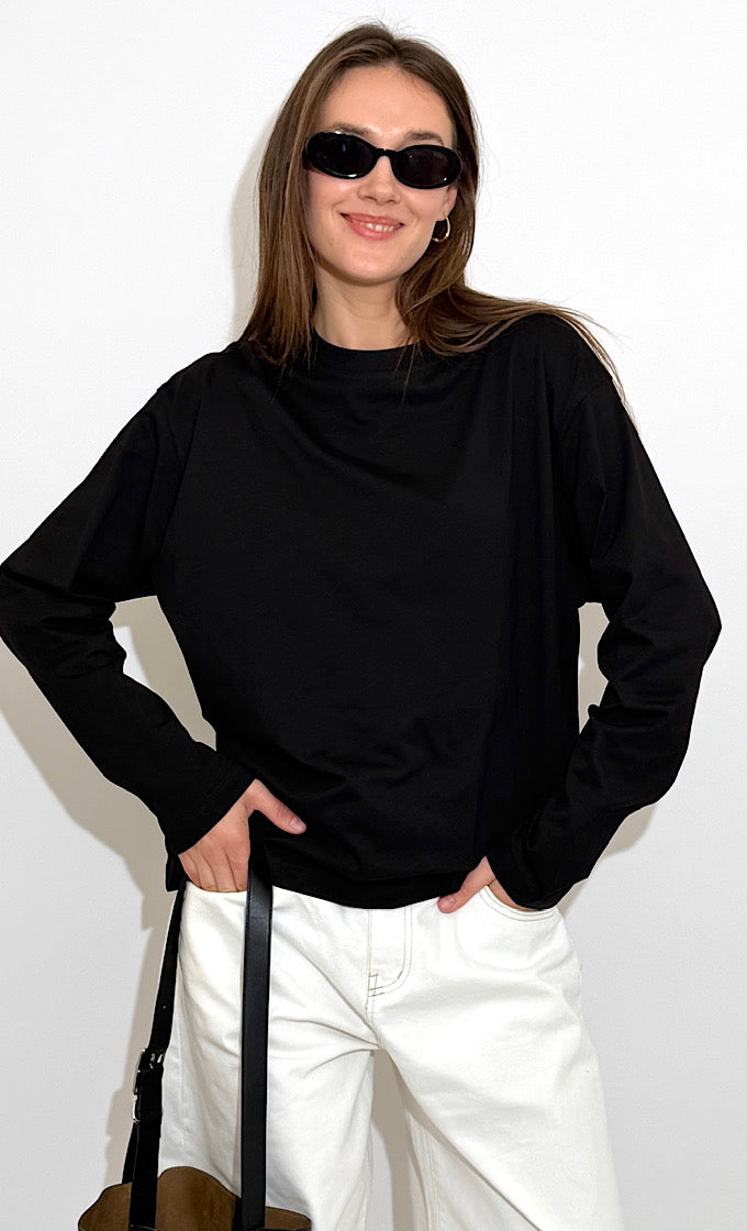 חולצת קנדי שחורה