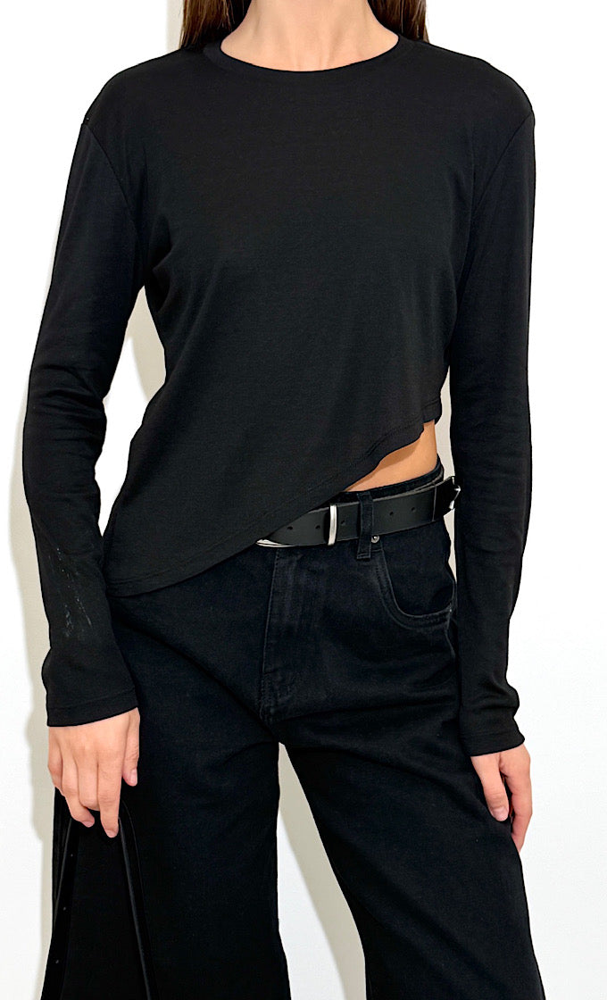 חולצת אריאה שחורה